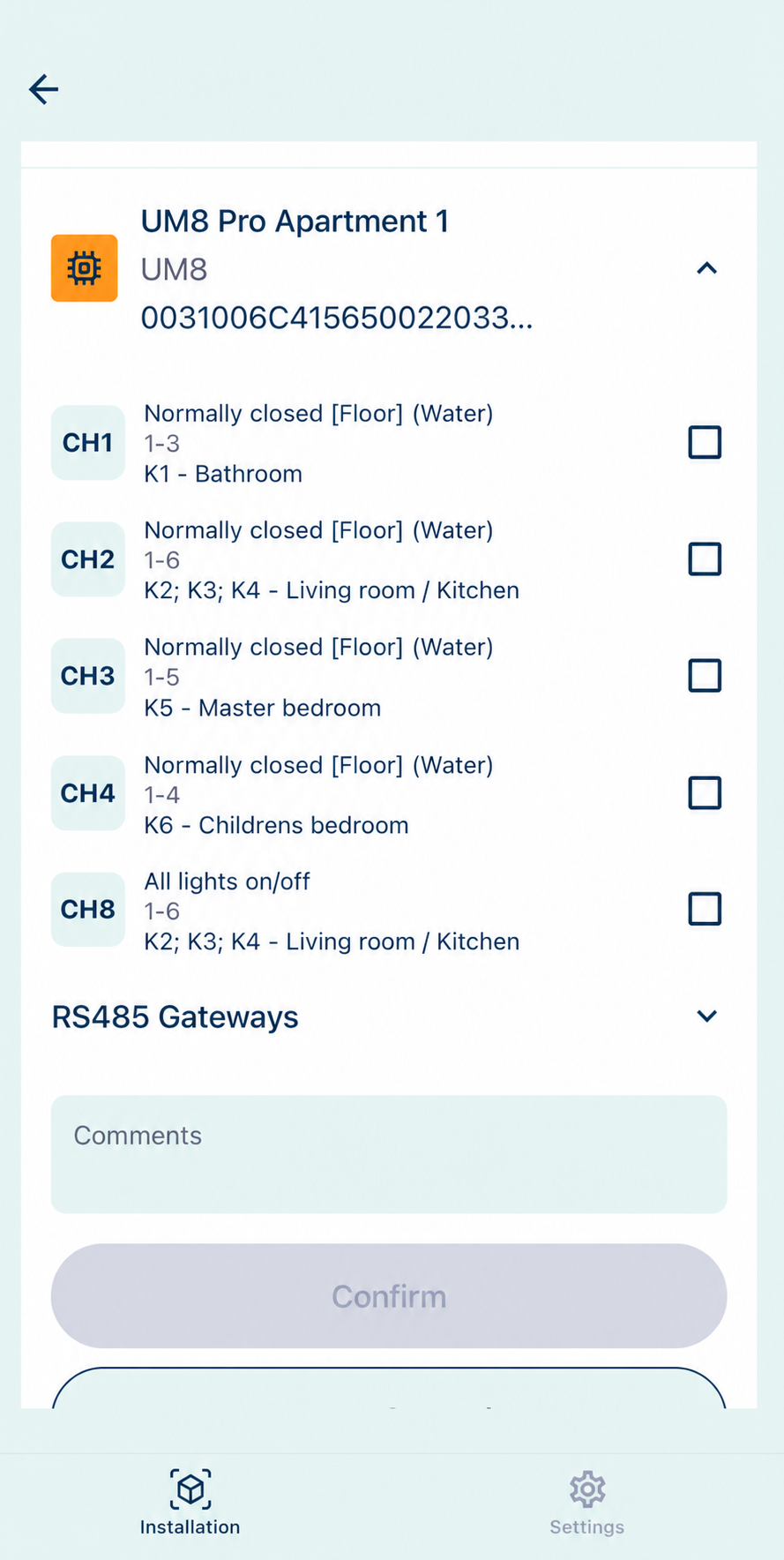 Bisly Installer App